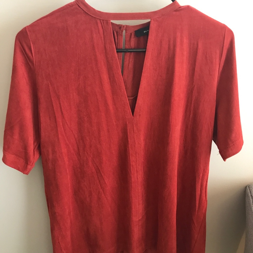 Vici suede top